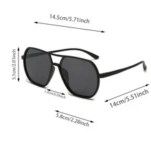 男士橫飾太陽眼鏡