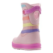 Footz. Kid's Rain Boots - 乾枯玫瑰色 - 查看 8