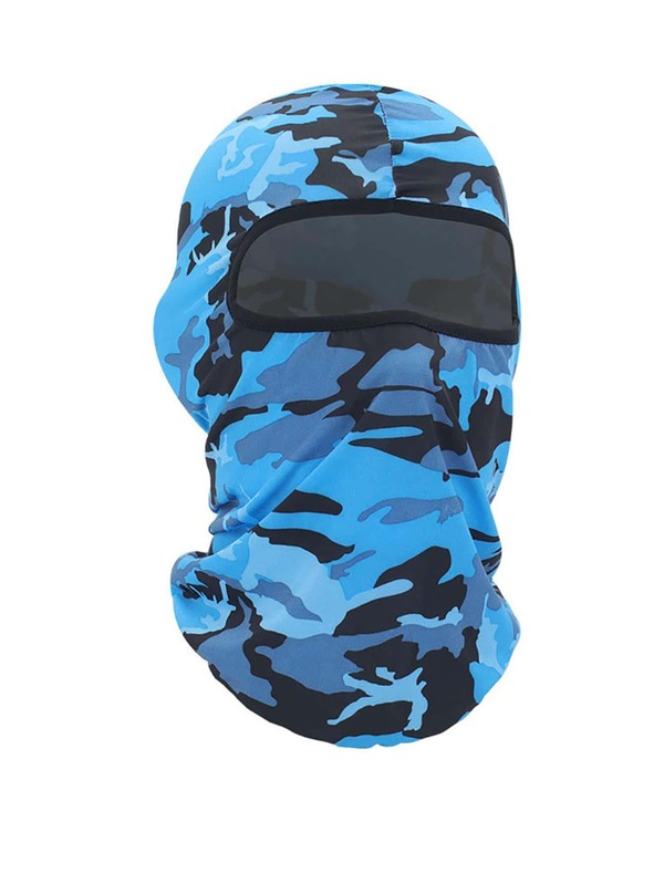 Men's Camouflage Cycling Cap Balaclava Full Face Mask Hood Hiking Camping Hunting Fishing  Airsoft Cap Bike Hats Neck Gaiter