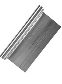 Raspa Ancha De Acero Inox. 21 cm - Gris - Ver 1