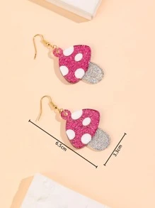 蘑菇耳墜 - 蘑菇 - 查看 3