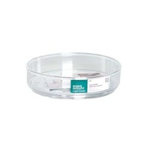 organizador redondo giratorio rotativa transparente para cozinha porta tempero ou cosméticos banheiro