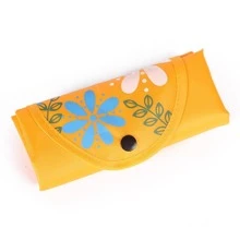 1 Túi Mua Sắm Họa Tiết Hoa, Túi Có Thể Gập Lại Màu Cam Dacron Và Spandex Hiện Đại Cho Gia Đình - trái cam - Xem 7