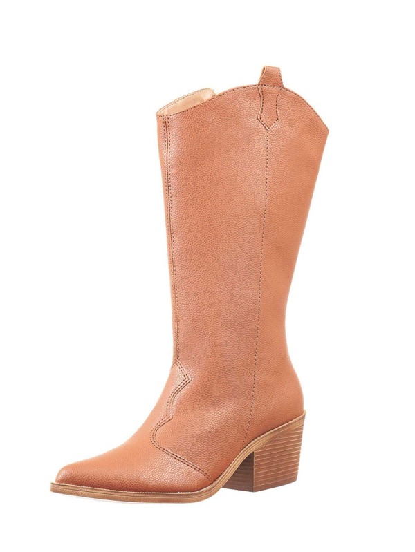 Bota Feminina Western Country Lisa Cano Médio Bico Fino Império dos Pés