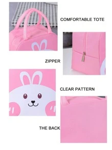 1 Túi Hộp Đựng Đồ Ăn Trưa Cách Nhiệt Di Động In Hình Hoạt Hình Túi Đựng Đồ Ăn Trưa Túi Ăn Trưa Túi Ăn Trưa Cách Nhiệt Cho Hộp Cơm Hộp Đựng Đồ Ăn Trưa Cho Du Lịch, Công Việc, Kỳ Nghỉ Trường Học Cho Kỳ Nghỉ Cho Học Sinh Cho Phụ Nữ Cho Học Sinh Đi Cắm Trại Hộp Cơm Trưa Đi Học Đa Chức Năng Trở Lại Trường Học Đồ Dùng Học Tập Túi Đi Học Thiết Yếu Trường Học Thiết Yếu Cho Đại Học - Hồng - Xem 2