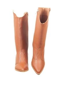 Women Fashion Boots - Lạc đà - Xem 5