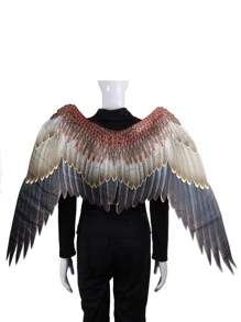 1pc Unisex Eagle Wing Design Fashion Costume Prop For Party - Multicolor - View 1