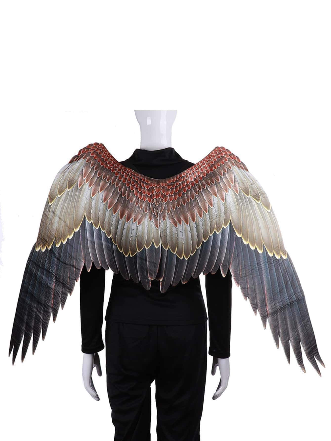 1pc Unisex Eagle Wing Design Fashion Costume Prop For Party - Multicolor - View 1