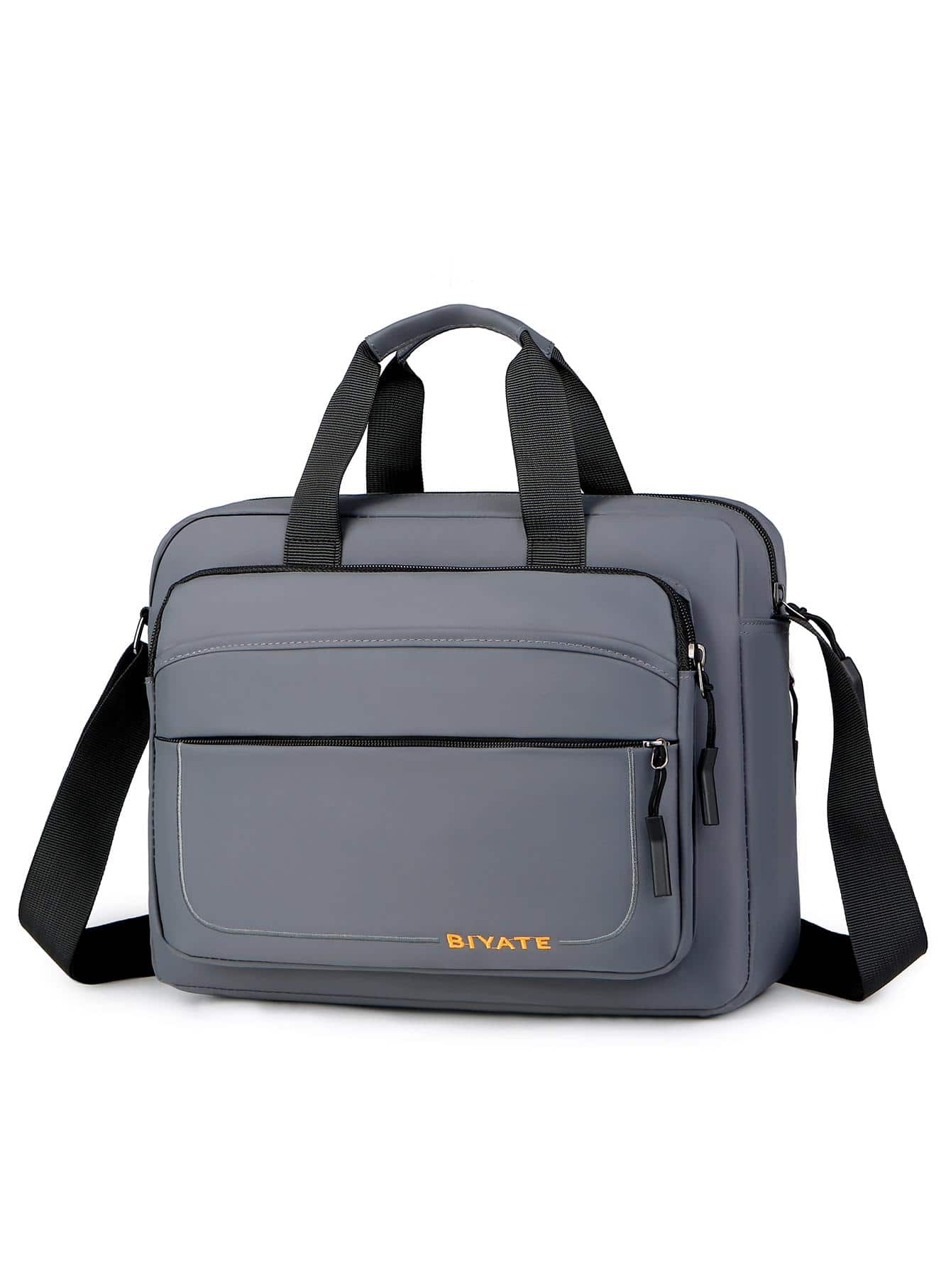Business Casual Youth Men Crossbody Bag Classic Fashion Hand-Held Shoulder Crossbody College Student Book Bag Work Bag Students School Supplies Fall Shoulder Bag Side Bag Summer Travel Sling Bag For Messenger Bag For Man Cylinder Bag Old Money Christmas Winter Fashionable Casual Thanksgiving Holiday Storage Bag Tote Bag Beach Bag Gym Bag Hiking Large Capacity Multi-Functional Outdoor Portable Vacation Chest Bag Side Bags Satchel Bag Leather Bag Hobo Bag Hip Bag Gifts For Men - Grey - View 1