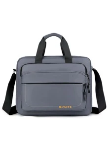 Business Casual Youth Men Crossbody Bag Classic Fashion Hand-Held Shoulder Crossbody College Student Book Bag Work Bag Students School Supplies Fall Shoulder Bag Side Bag Summer Travel Sling Bag For Messenger Bag For Man Cylinder Bag Old Money Christmas Winter Fashionable Casual Thanksgiving Holiday Storage Bag Tote Bag Beach Bag Gym Bag Hiking Large Capacity Multi-Functional Outdoor Portable Vacation Chest Bag Side Bags Satchel Bag Leather Bag Hobo Bag Hip Bag Gifts For Men - Grey - View 10