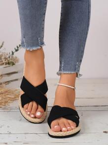 2023 New Women's Shoes All-Match Fashionable Casual Flat Shoes Sandals