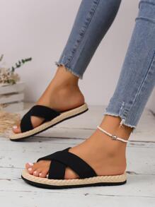 2023 New Women's Shoes All-Match Fashionable Casual Flat Shoes Sandals