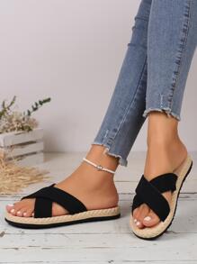 2023 New Women's Shoes All-Match Fashionable Casual Flat Shoes Sandals