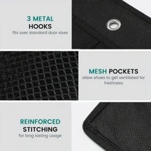 1入組多格懸掛收納包 - 彩色 - 查看 9