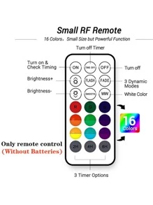 1入組PC游泳池燈，現代13LED吸盤防水燈游泳池