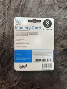 Cartão De Memória 8GB ,1 Cartão SD +1 Adaptador Micro SD Para SD+1 Leitor USB Para SD - Preto - Visão 2