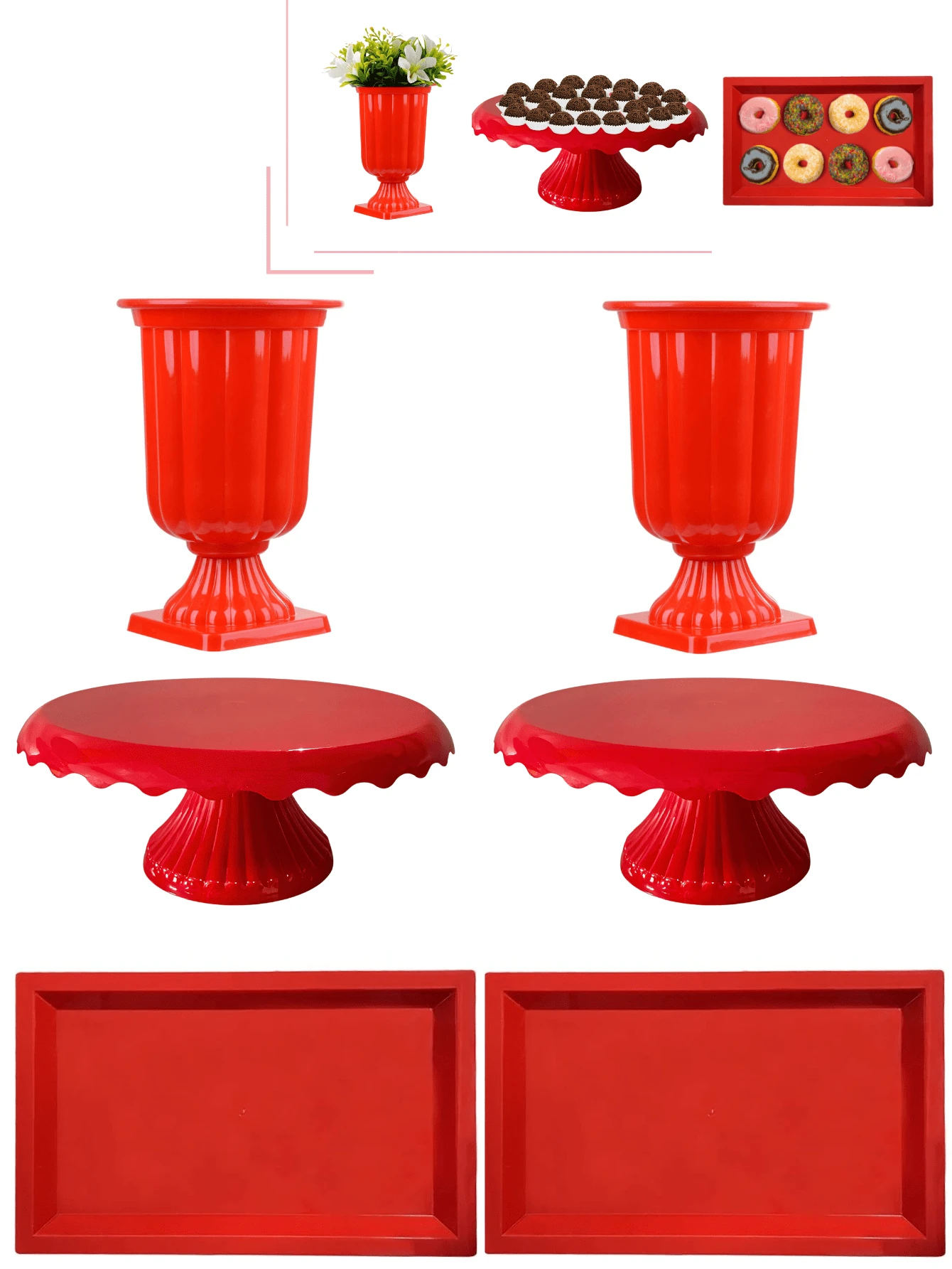 Stands - Đỏ - Xem 1