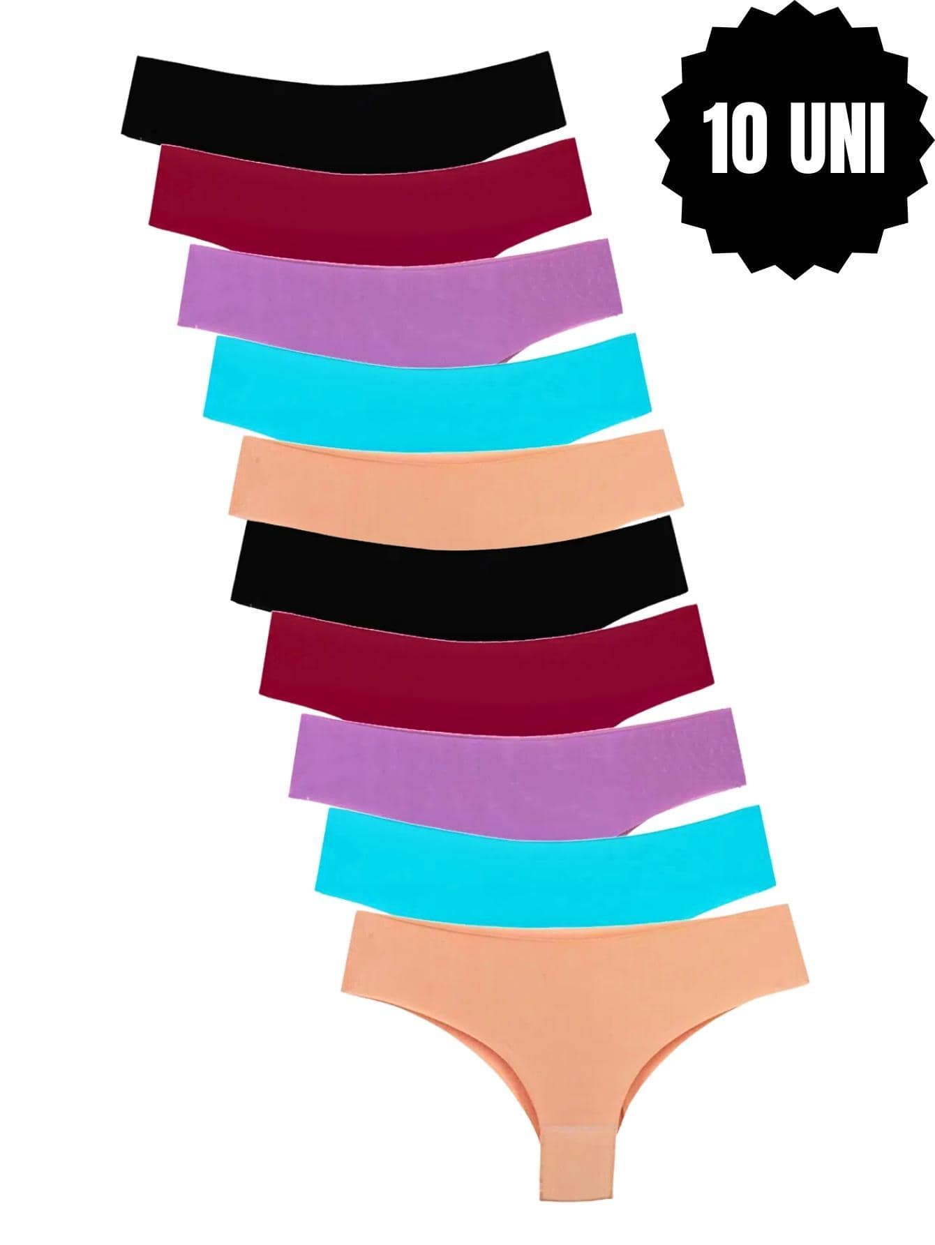 Women Briefs - 彩色 - 查看 1