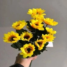 Artificial Flowers - 黃色 - 查看 1