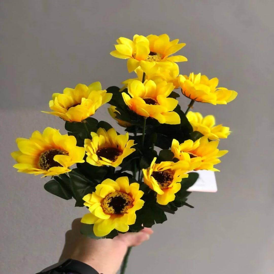 Artificial Flowers - 黃色 - 查看 1