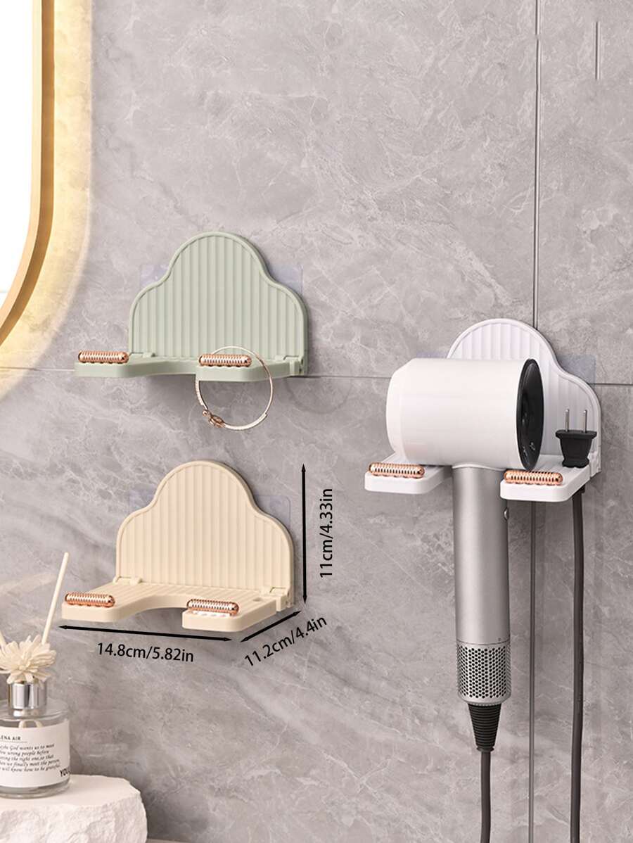 1 giá đỡ máy sấy tóc hình đám mây - trắng - Xem 1