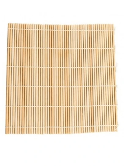 Esteira De Sushi De Bambu 24x24cm - DS Loja