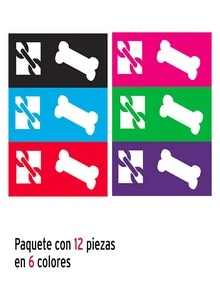 Correa con pechera para perro - Azul - Ver 4