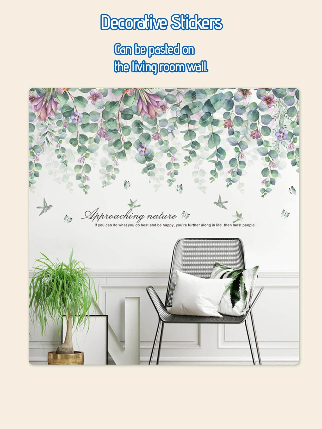 Wall Stickers - 黃色 - 查看 1