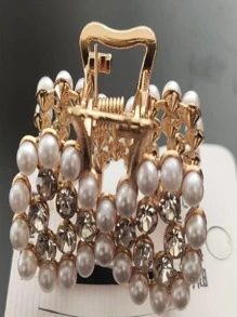 皇家髮夾，適用於日常女孩髮型，休閒風格 - 彩色 - 查看 2