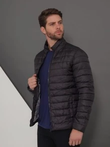 Men Jackets - Black - View 2