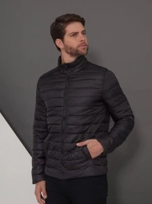 Men Jackets - Black - View 1