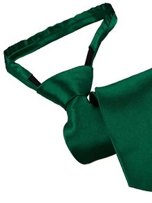 男士領帶，適用於正式場合和商務服裝 - 綠色 - 查看 3