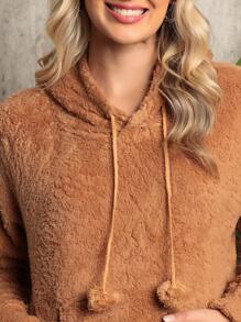 Women Sweatshirts - Camel - Ver 3