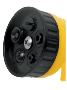 Plastic 5-Function Irrigation Gun, - Yellow - View 3
