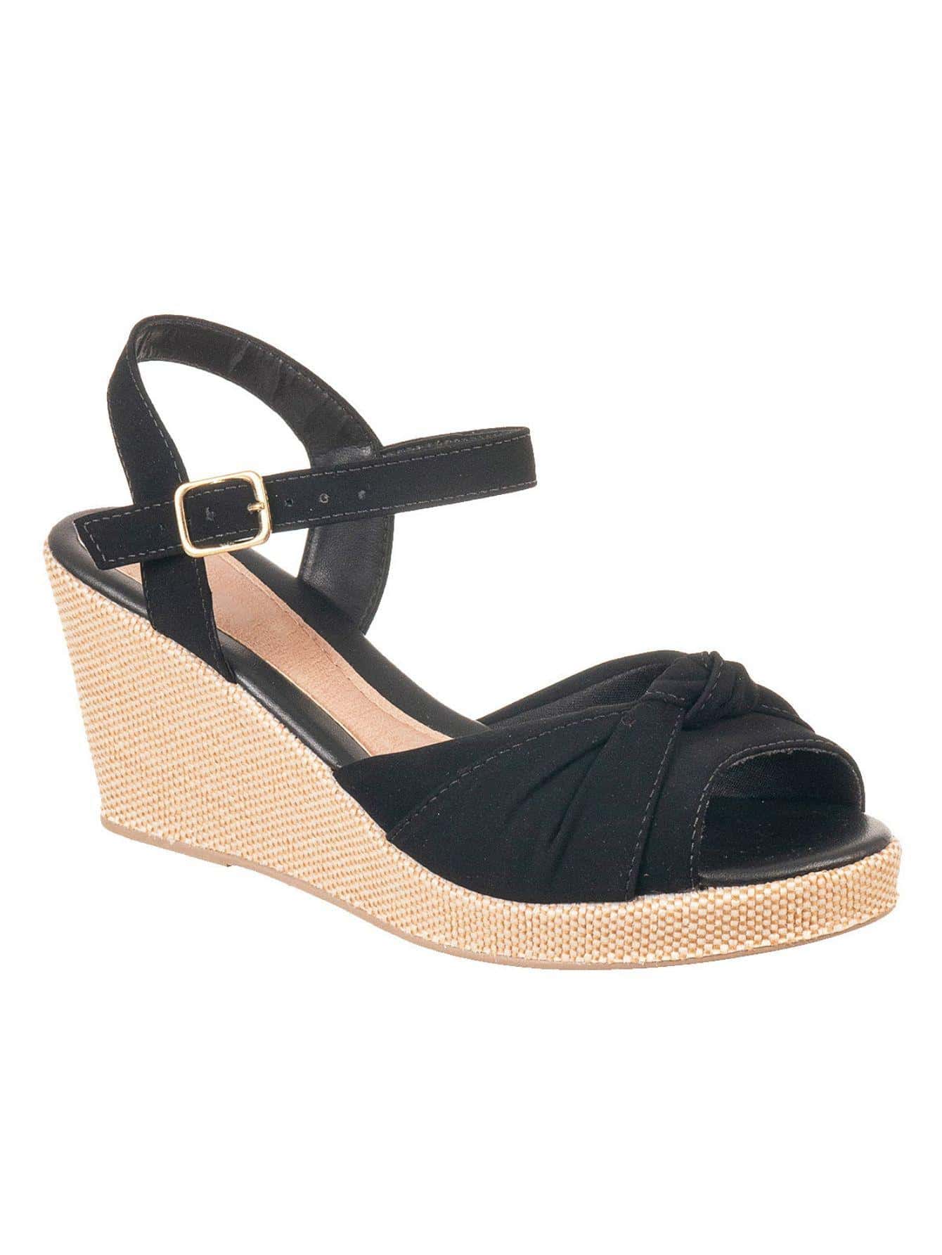 Cazzani Women Wedges & Flatform - 黑色 - 查看 1
