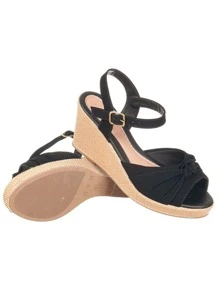 Cazzani Women Wedges & Flatform - 黑色 - 查看 3