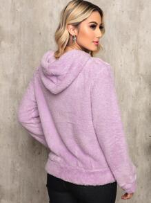 Women Coats - Màu tím - Xem 4