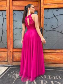Bridesmaid Dresses - Rose Red - View 2