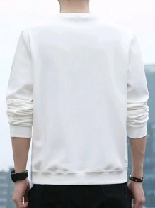 Men Sweatshirts - Màu be - Xem 2