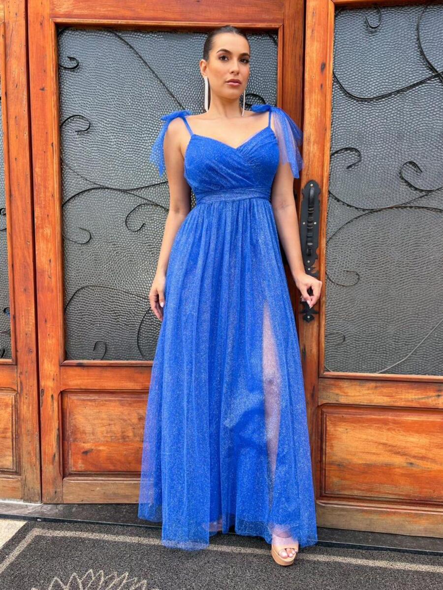 Bridesmaid Dresses - 寶藍色 - 查看 1