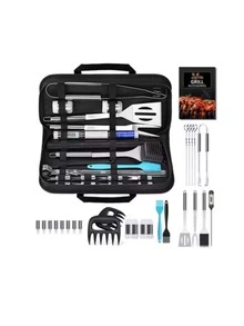 Utensilios Para Parrilla - Negro - Ver 3