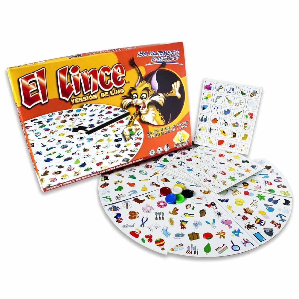 El lince de Lujo Juego Mesa Modular Rigido Niños Novedades Montecarlo - Amarillo Mostaza - Ver 1