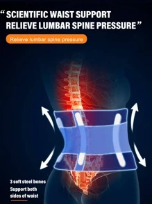 Faja Moldeadora para Mujer Doble Ajuste Sin Costuras y 3 Varillas | Faja para Gym - Negro - Ver 9