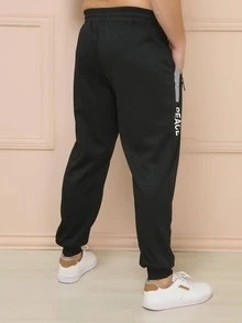 Men Pants - 黑色 - 查看 5