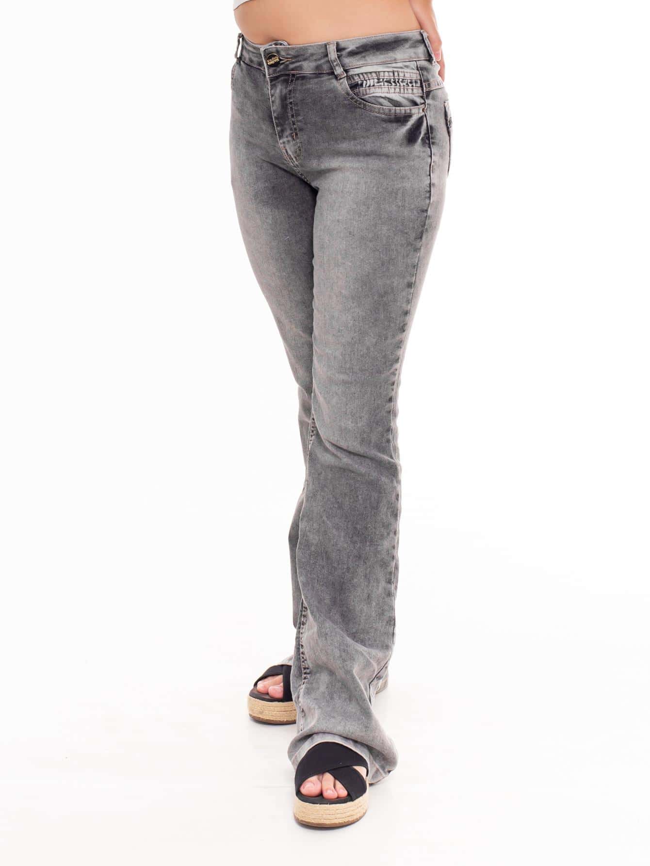 Girls Jeans - Màu Xám nhạt - Xem 1