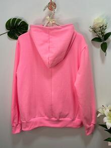 Women Sweatshirts - 淺粉色 - 查看 2