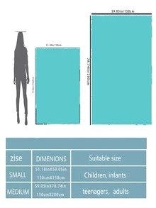 1pc Frog & Mushroom Pattern Blanket, Cartoon Knitted Fabric Warm Blanket For Home - Multicolor - View 3