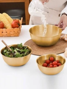 Stainless Steel Bowl - Gold - View 3