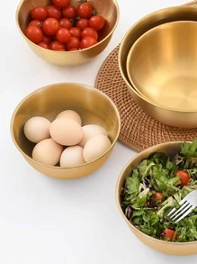 Stainless Steel Bowl - Gold - View 2