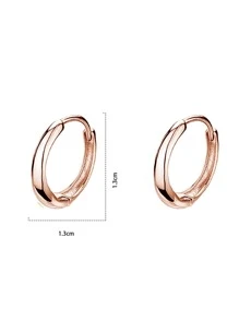 Nooxian Hoa tai vòng tối giản - Hoa hồng vàng - Xem 3